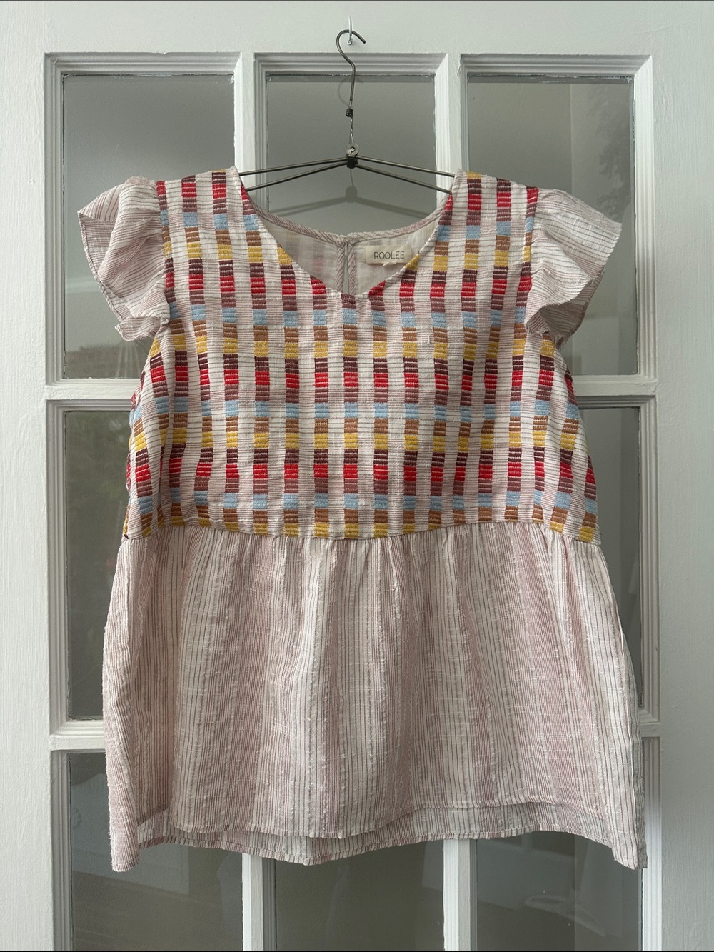 Roolee Flutter Sleeve Top